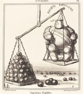 Balanseopplevelse av Honoré Daumier
