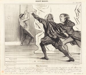 Dramatisk farse av Honoré Daumier