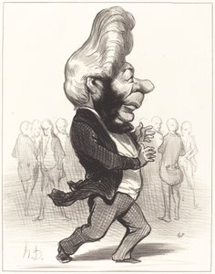 Ferdinand Favre av Honoré Daumier
