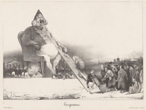 Gargantua av Honoré Daumier