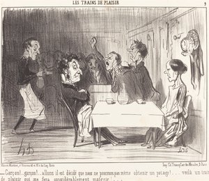 Gutt!... gutt!... la oss gå det er bestemt... av Honoré Daumier