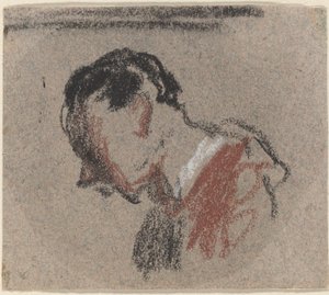 Leder av en mann av Honoré Daumier