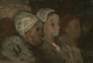 I kirken av Honoré Daumier
