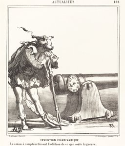 Chariarisk oppfinnelse av Honoré Daumier