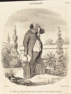 Jeg syntes det var morsommere enn som så... av Honoré Daumier