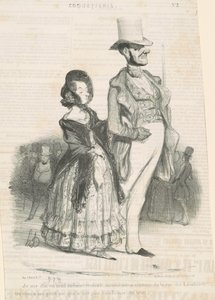 sier jeg til meg selv av Honoré Daumier