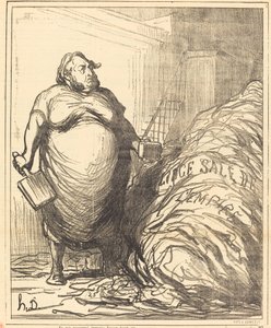Jeg kan aldri vaske alt bort av Honoré Daumier