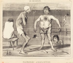 Jeg skal ikke tilbake dit igjen!... Jeg tror... av Honoré Daumier