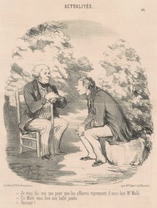 Jeg sier deg at ... vi trenger Mr. Molé ... av Honoré Daumier
