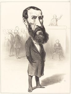 Jean Louis Greppo av Honoré Daumier