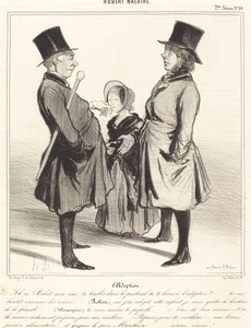 Adopsjon - Ah! Robert, min venn... av Honoré Daumier