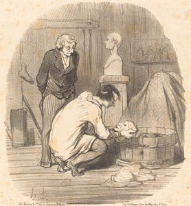 Kunstneren - det er det!... av Honoré Daumier
