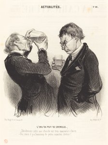 Vann fra Grenelle-brønnen av Honoré Daumier