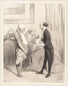 Inntreden i livet av Honoré Daumier