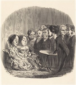 Poltergeisten av Honoré Daumier