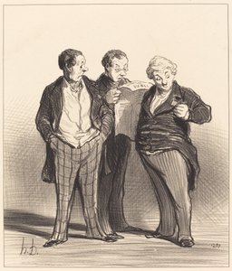 Forbudet mot bruk av dekorasjoner av Honoré Daumier