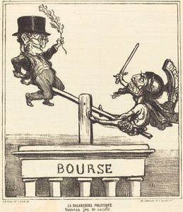 Den politiske svingen... av Honoré Daumier