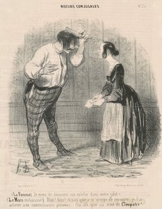 Kone. Jeg oppdaget nettopp en veke... av Honoré Daumier