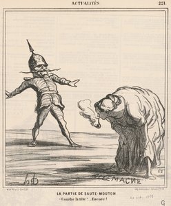 Leapfrog-delen av Honoré Daumier