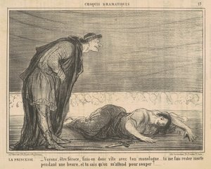 Prinsesse av Honoré Daumier