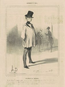 The Lighter of Lektere av Honoré Daumier