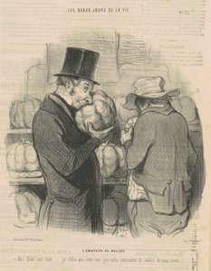 Melonelskeren av Honoré Daumier