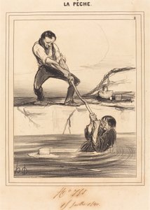 Barbillon involverer... av Honoré Daumier