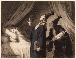 Innbilt syk av Honoré Daumier