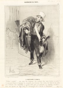 Kleshandleren av Honoré Daumier