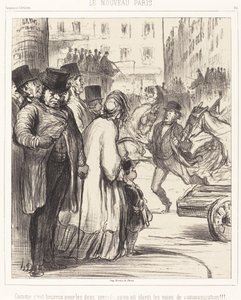 Det nye Paris av Honoré Daumier