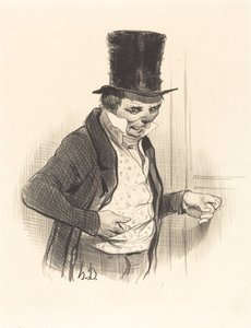 Portieren på tur... av Honoré Daumier