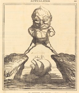 Presidenten på Rhodos av Honoré Daumier