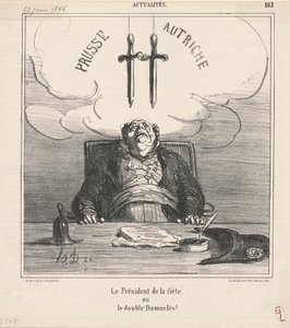 Diettens formann av Honoré Daumier
