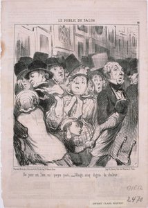 Showets publikum - En dag da vi ikke betaler ... av Honoré Daumier