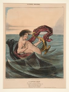 Redningen D av Honoré Daumier