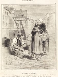 Hundeklipperen av Honoré Daumier