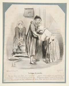 Puddelens Trepas av Honoré Daumier