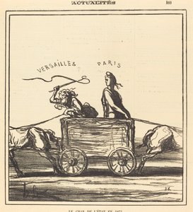 Statens tank i 1871 av Honoré Daumier