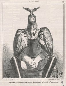 De to storhertugene forteller ...Inkermann av Honoré Daumier