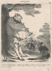 Doktor Véron ... ved Auteuil ... av Honoré Daumier
