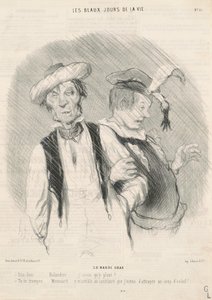 Fett tirsdag av Honoré Daumier