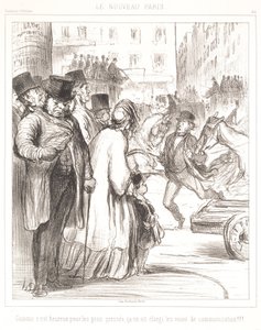 Det nye Paris av Honoré Daumier