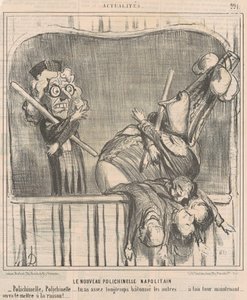 Den nye napolitanske dukken av Honoré Daumier