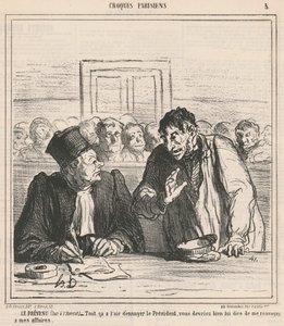 Den siktede av Honoré Daumier