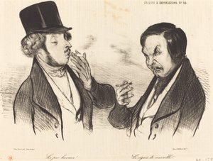 Ren Havana! Marseille-sigaren av Honoré Daumier