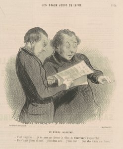 Den illustrerte rebusen av Honoré Daumier