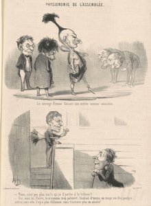 Den villmannlige bineauen gjør sitt inntog av Honoré Daumier