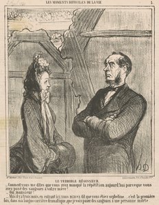 The Terrible Manager av Honoré Daumier