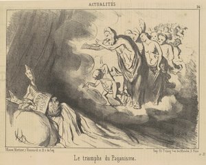 Paganismens triumf av Honoré Daumier