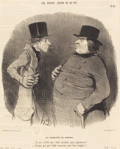 Kamfersigaretter av Honoré Daumier